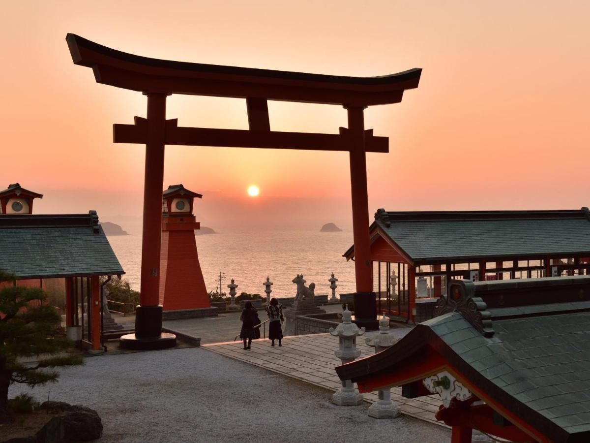 Sky Heart Hotel Shimonoseki Bagian luar foto