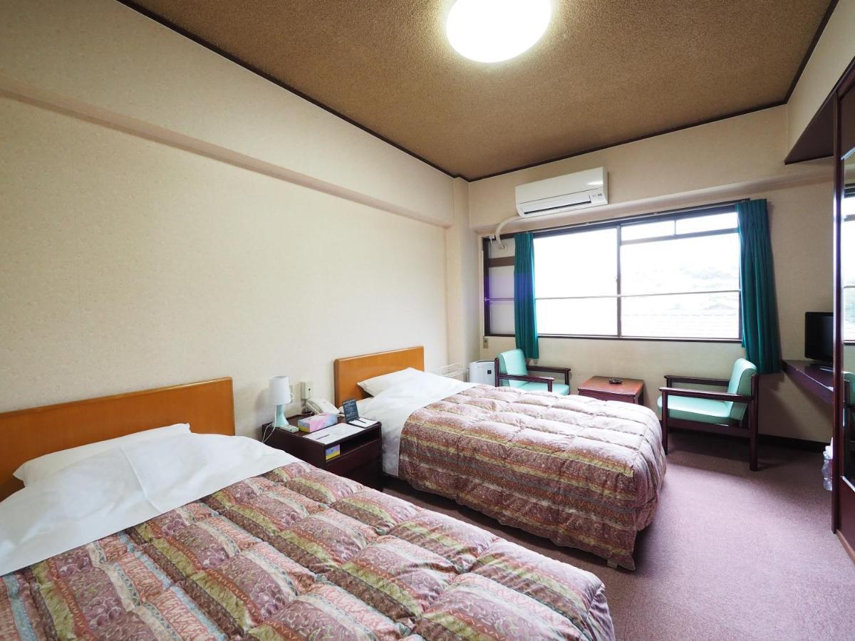 Sky Heart Hotel Shimonoseki Bagian luar foto