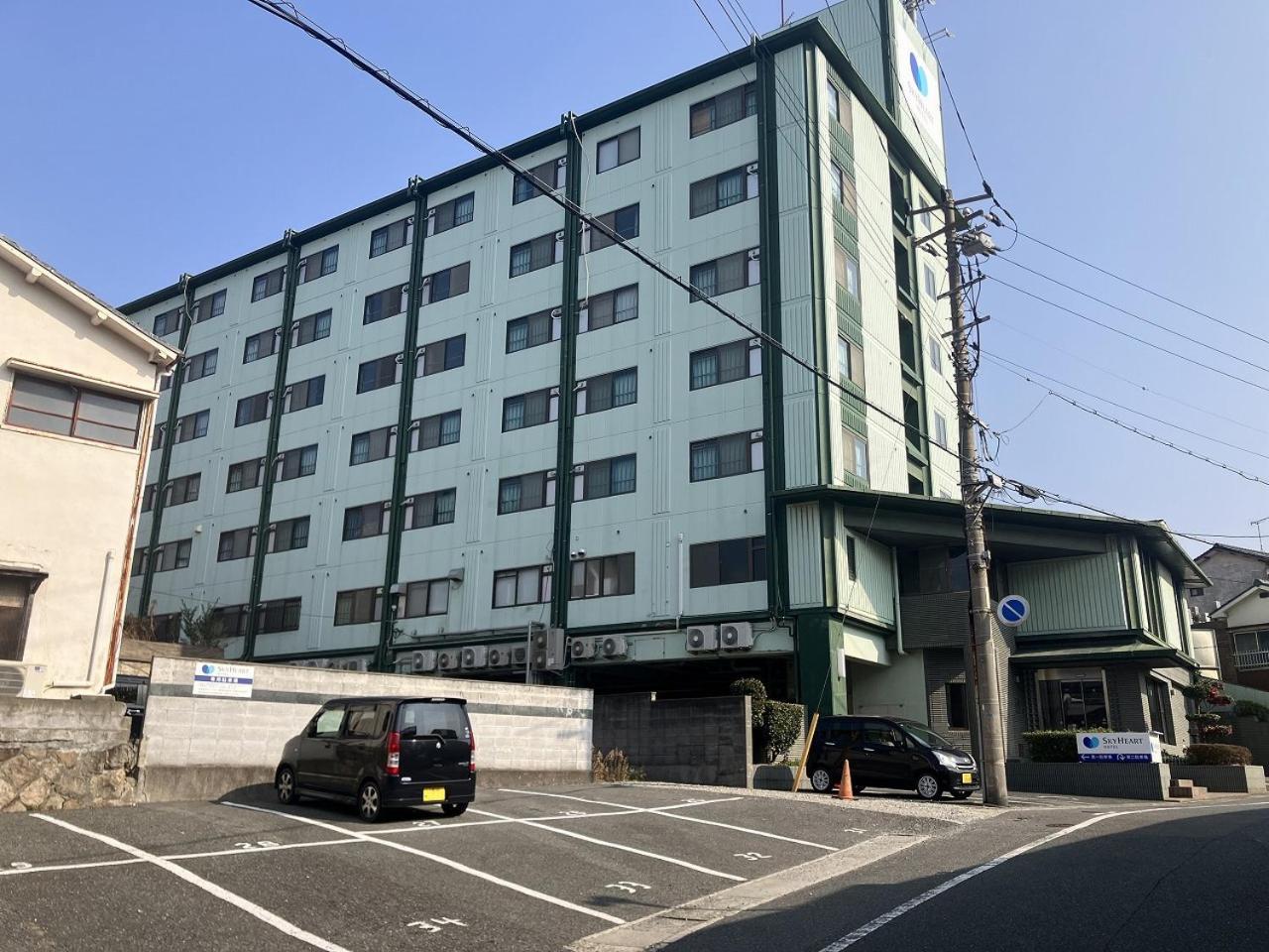 Sky Heart Hotel Shimonoseki Bagian luar foto